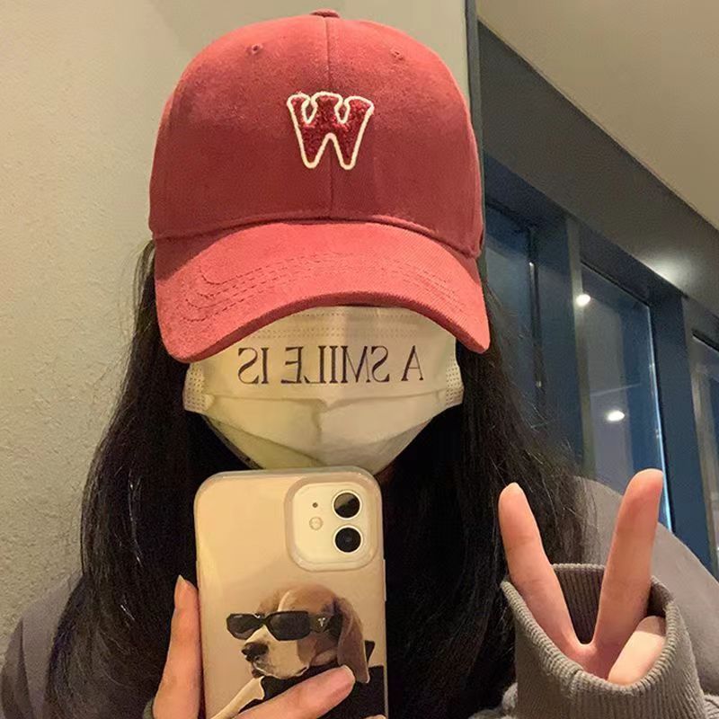 Spring and Summer 2023 New Letter Baseball Cap Korean Style All-match Casual Showface Small Cap Big Head Cap for Children