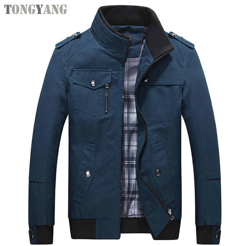 TONGYANG New Casual Men Jackets Spring Autumn Bomber Jacket Windbreaker