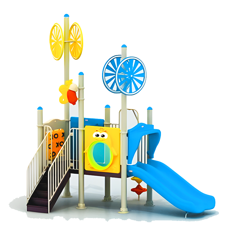 outdoor playground kiddie rides Other Amusement Park Facilities kids plastic baby slide and swing