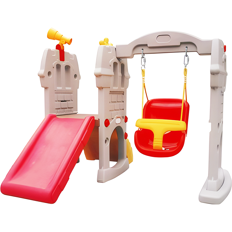 amusement park kiddie rides slip tube plastic fiberglass baby swing and slide set outdoor playground for kids