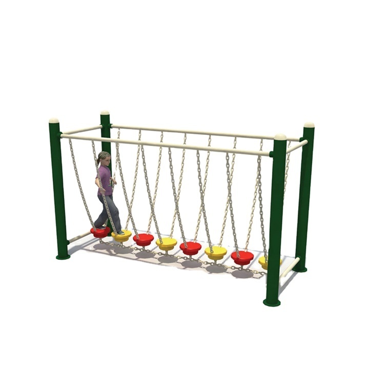 Outdoor Steel Fitness Equipment Hanging Pile Used for Park Purpose