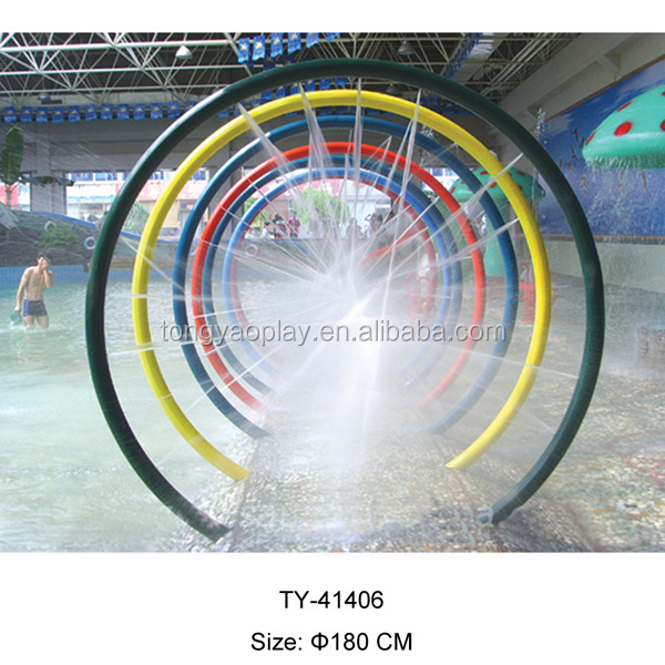 fiberglass tube slip spray ground splash pad fun equipment kids wave pool games toy aqua park rides plastic water slide