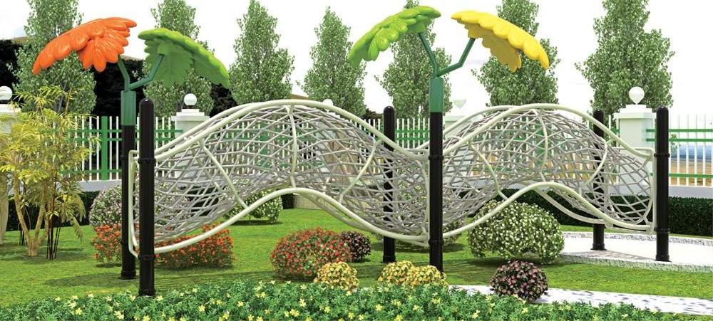 Customized Design Playground Play Safety Net Outdoor Climbing Rope Net For Kids Entertainment