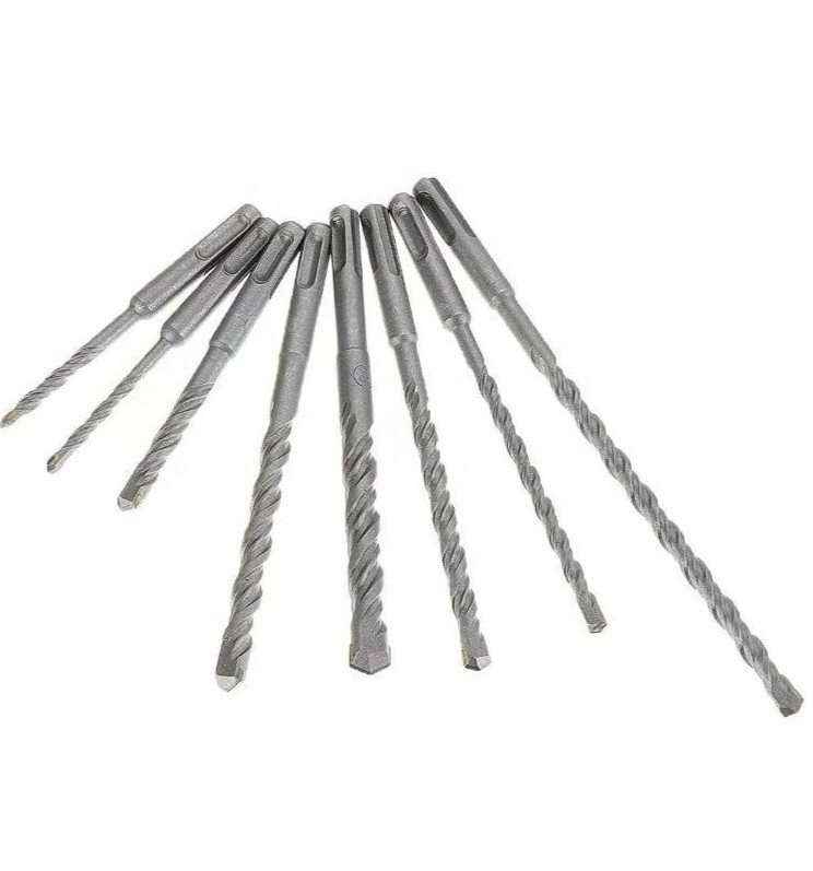 8pcs 5-12mm SDS- Plus Shank Electric Hammer Drill Bit 5/6/8/10/12 mm Carbide Tip