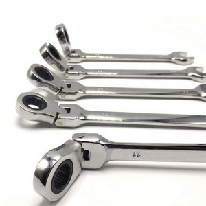 20MM Wholesale Used Tires Professional Tools HardwareTools Flexible Ratchet Combination Wrench Spanners