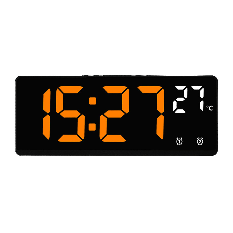 Factor price Adjust Brightness Voice Control Display time Calendar temperature Digital Table Alarm clock for Bedroom Office