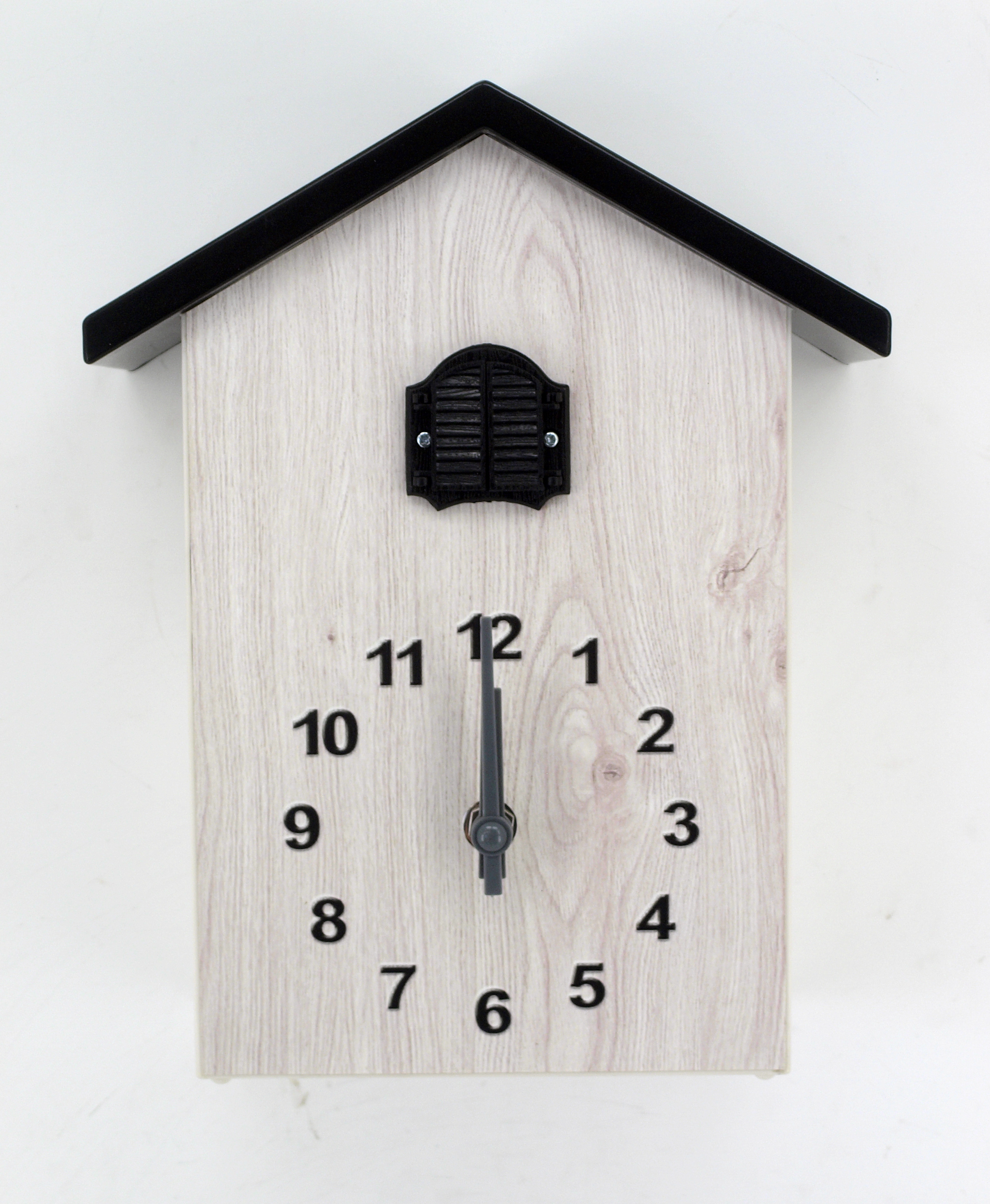 Cuckoo clock modern designed plastic wall clock with bird sound home decor wall clocks supplier