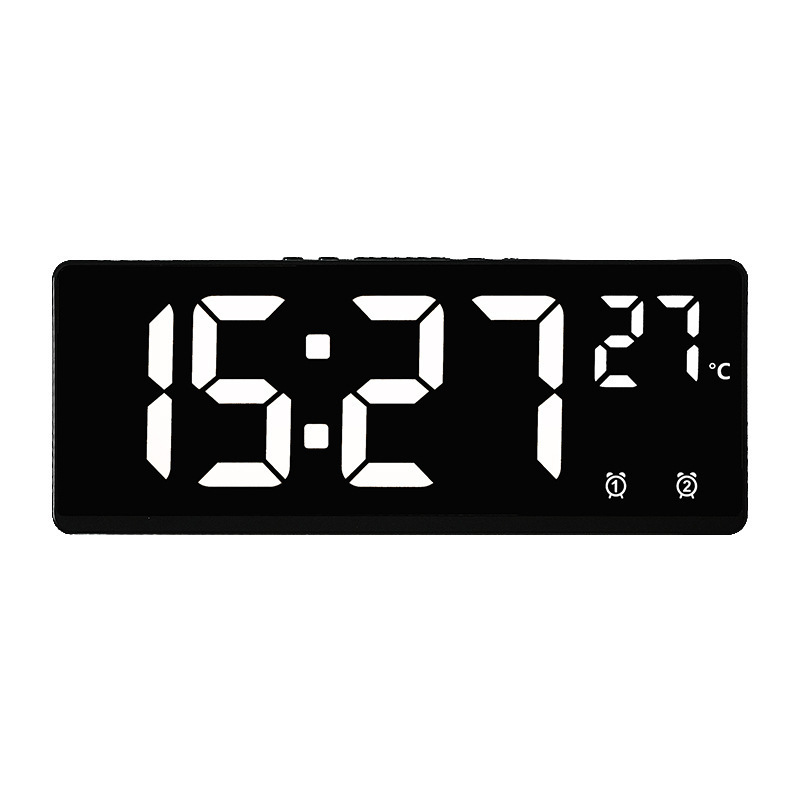 Factor price Adjust Brightness Voice Control Display time Calendar temperature Digital Table Alarm clock for Bedroom Office