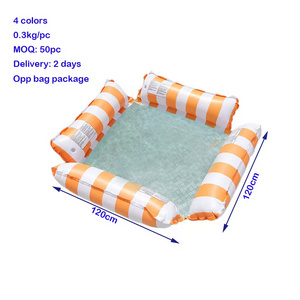 New Beach Sea Sexy Adult Large Mesh Water Floating Bed Hammock Lounger Air Mattress Swimming baby Inflatable Pool Float