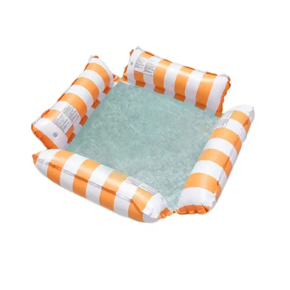 New Beach Sea Sexy Adult Large Mesh Water Floating Bed Hammock Lounger Air Mattress Swimming baby Inflatable Pool Float