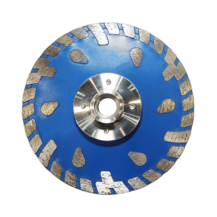 Hot Press Sintered Turbo Blade Diamond  Saw Blade with M14 Flange for General Purpose Cutting