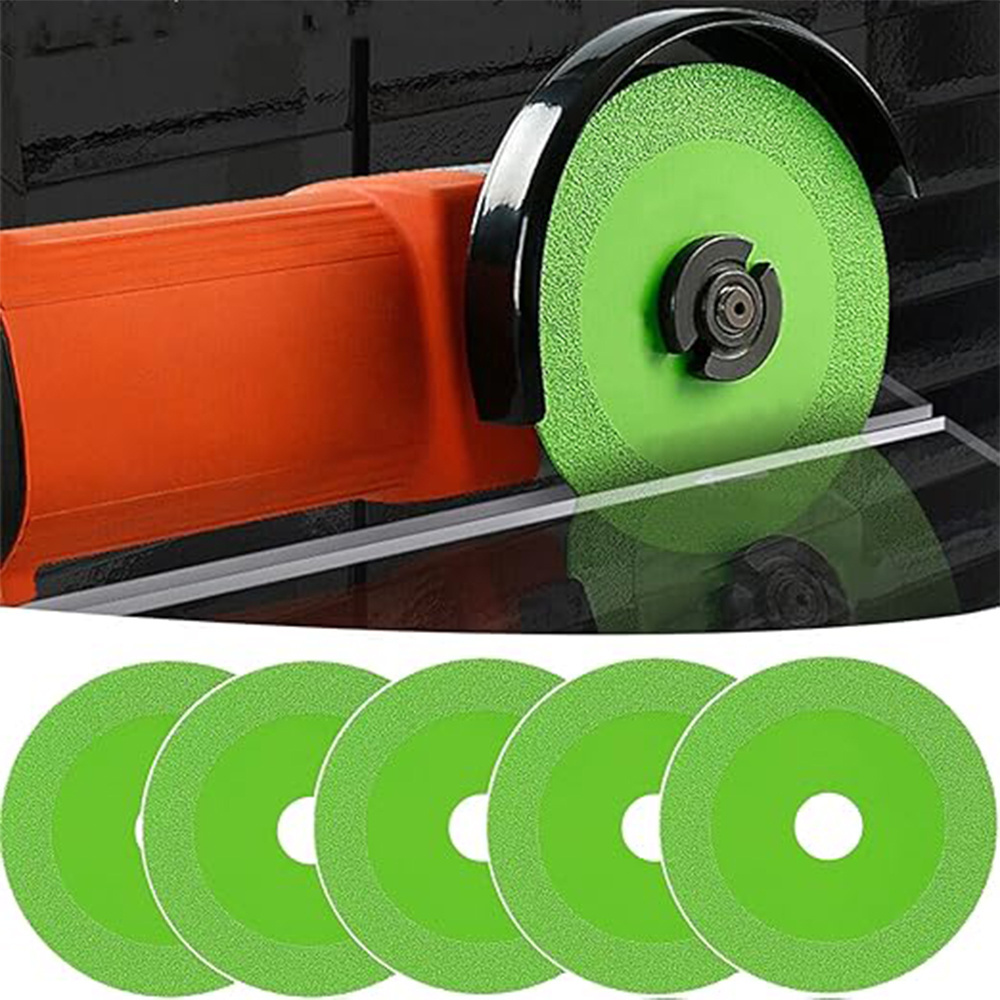 1mm Ultra Thin Green Diamond Glass Cutting Disc Blade  for Angle Grinder Cutting and Grinding for Jade Crystal Bottles Ceramic T