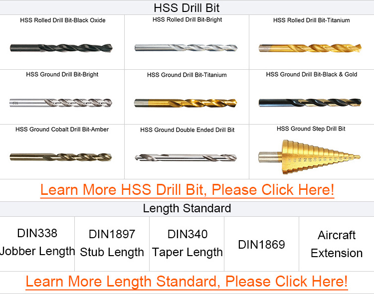 HSS Silver & Deming 1/2 Inch Reduced Shank Twist Drill Bit for Metal