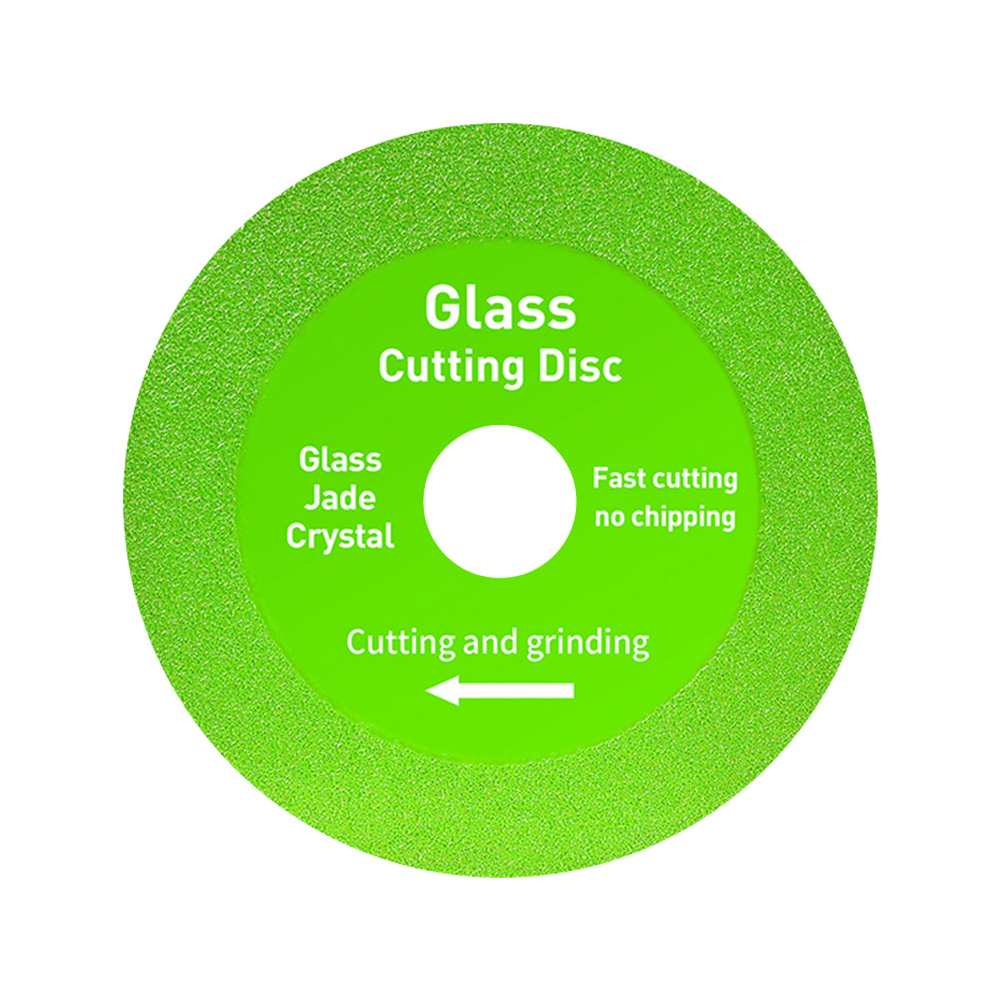 1mm Ultra Thin Green Diamond Glass Cutting Disc Blade  for Angle Grinder Cutting and Grinding for Jade Crystal Bottles Ceramic T