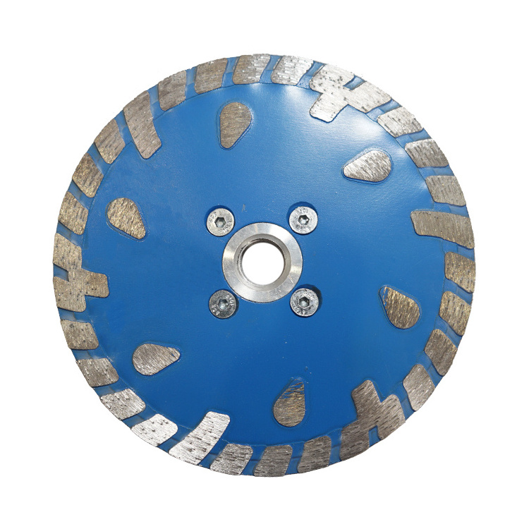 Hot Press Sintered Turbo Blade Diamond  Saw Blade with M14 Flange for General Purpose Cutting