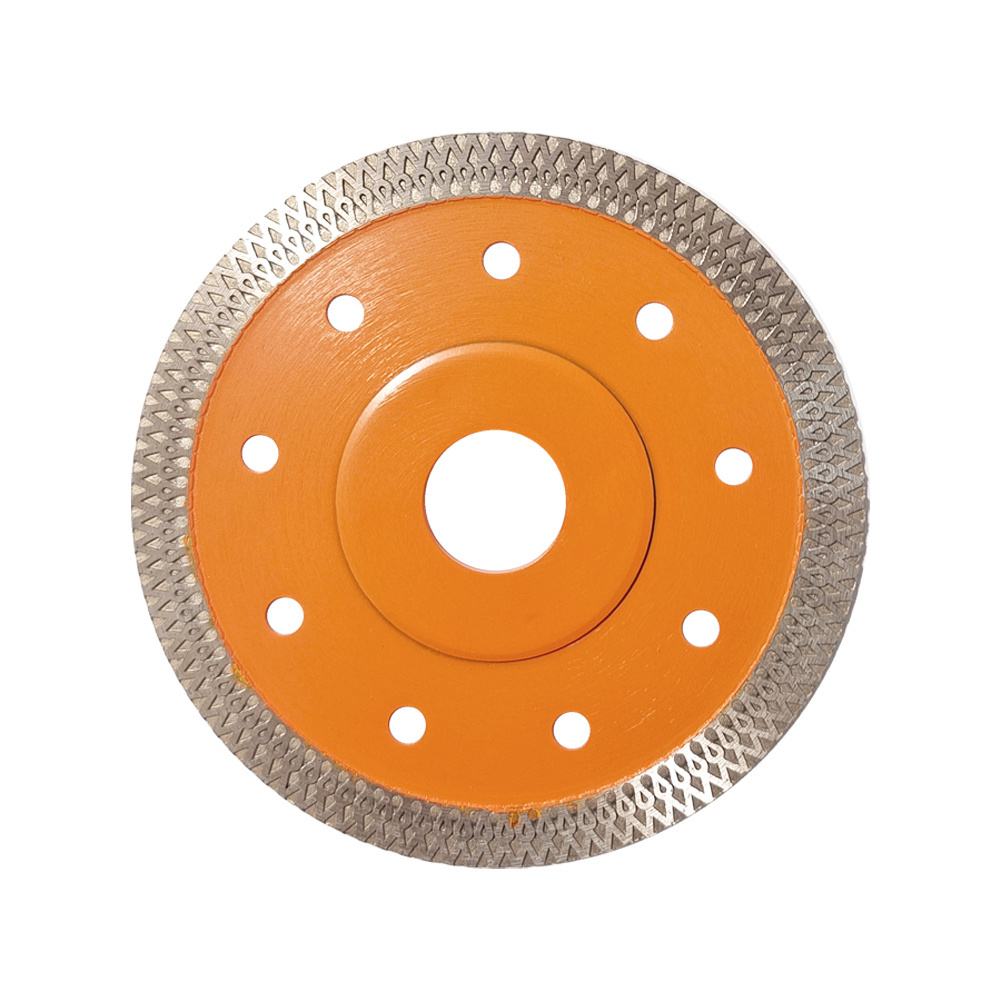 115 125mm Extra Thin X Reinforced Mesh Turbo Diamond Cutting Disc Cutter Saw Blade for Porcelain Hard Ceramics Tile Quartz