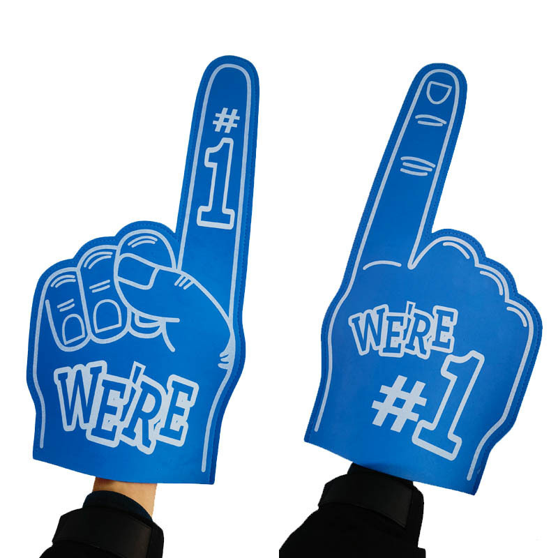 Accepts Small Quantities Of Custom Big Foam Finger Hand Fans Party EVA Foam Finger Hand Custom Cheering Gloves