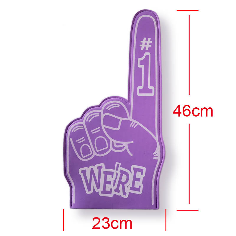 High Quality Factory Custom EVA Foam Sponge Hand Promotional Big Cheering Eva Foam Hand Finger