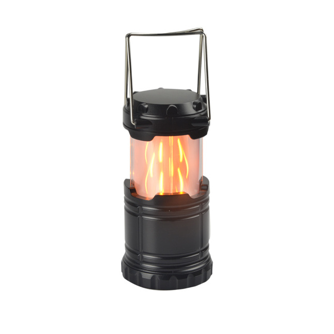 3AAA battery powered Flickering Flame Torch light Outdoor LED Lantern Flame Camping light