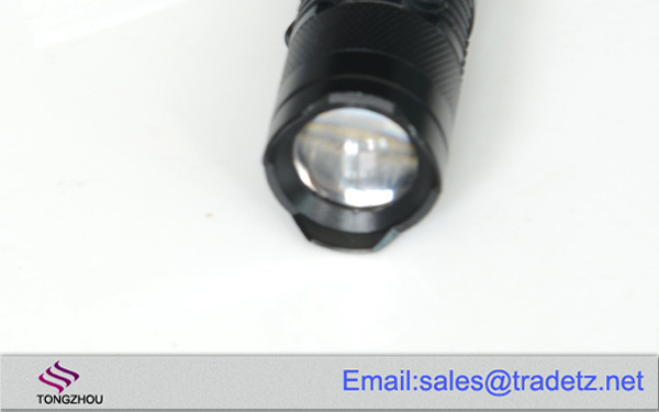 Mini Led Flashlight Torch Adjustable Focus Zoom Light Lamp