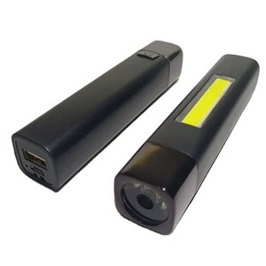 new USB small rechargeable flashlight superbright plastic flashlight smart torch