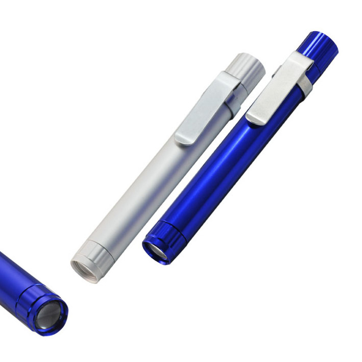 Promotional Gift AAA battery Operated flashlight light pen /Mini Pocket Torch /pen Flashlight