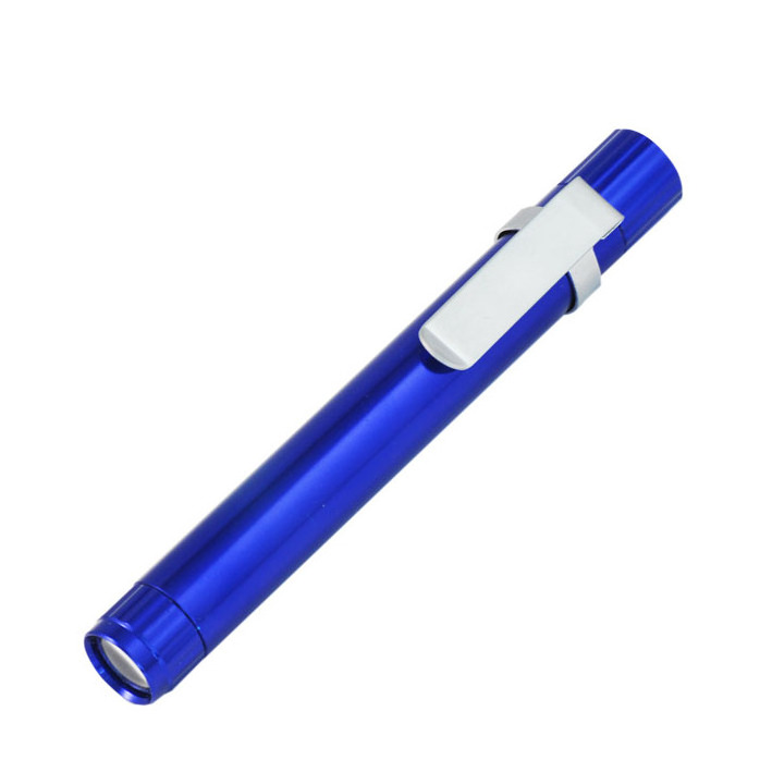 Promotional Gift AAA battery Operated flashlight light pen /Mini Pocket Torch /pen Flashlight