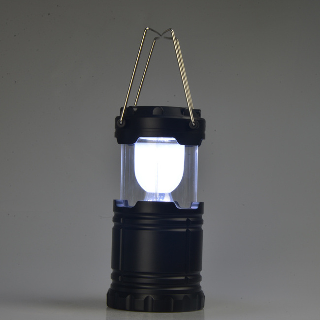 3AA battery powered Hanging telescopic tent lamp portable outdoor lantern fishing rod led camping light