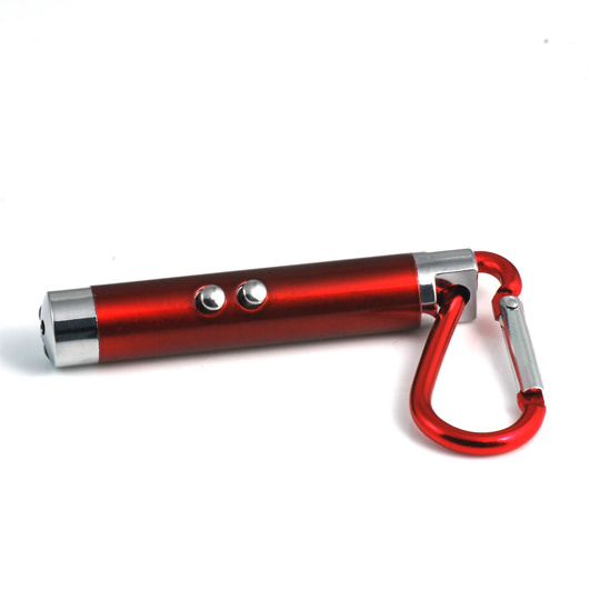 Keychain red laser pointer/laser pen with carabiner