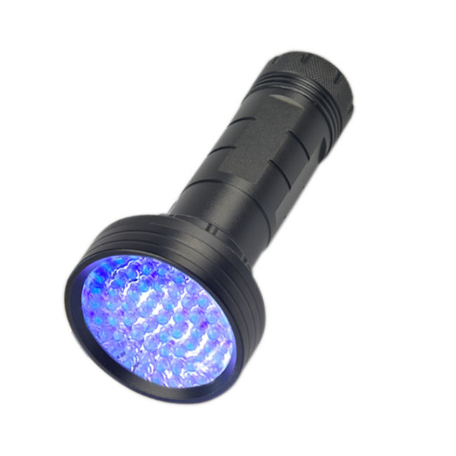 395 nm UV Blacklight Flashlight 68 LEDs for Pets Urine and Stains Detection UV flashlight light