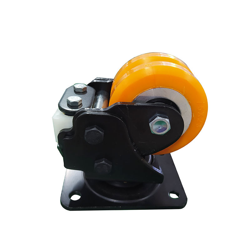 TZC-3 heavy duty swivel wheel agv caster with max 180KG Load for agv robot