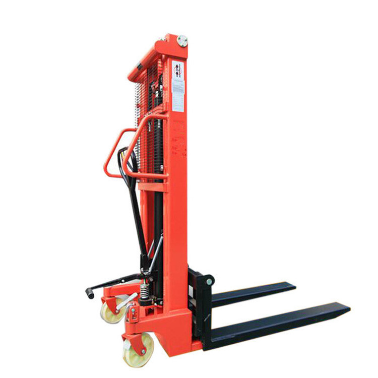 Hor sell 1000kg forklift manual forklift for warehouse lifting height 1.6m good price