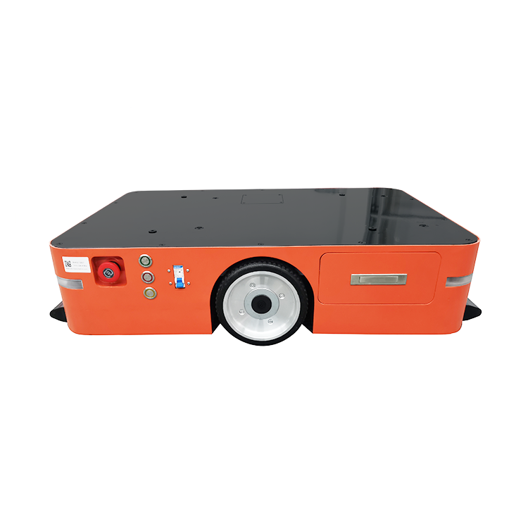 Intelligent industrial AGV robot mobile chassis 200KG load capacity magnetic navigation automated guided vehicles customization