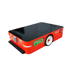 Intelligent industrial AGV robot mobile chassis 200KG load capacity magnetic navigation automated guided vehicles customization