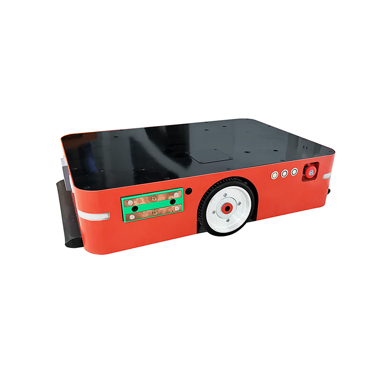 Manufacturer supply warehouse agv automatic handling equipment 200KG load autonomous mobile robot agv trolley