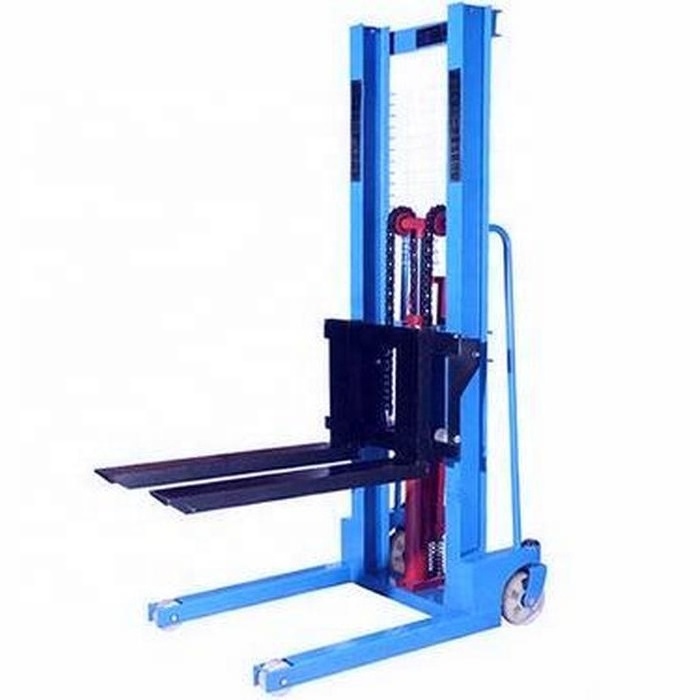 Hor sell 1000kg forklift manual forklift for warehouse lifting height 1.6m good price