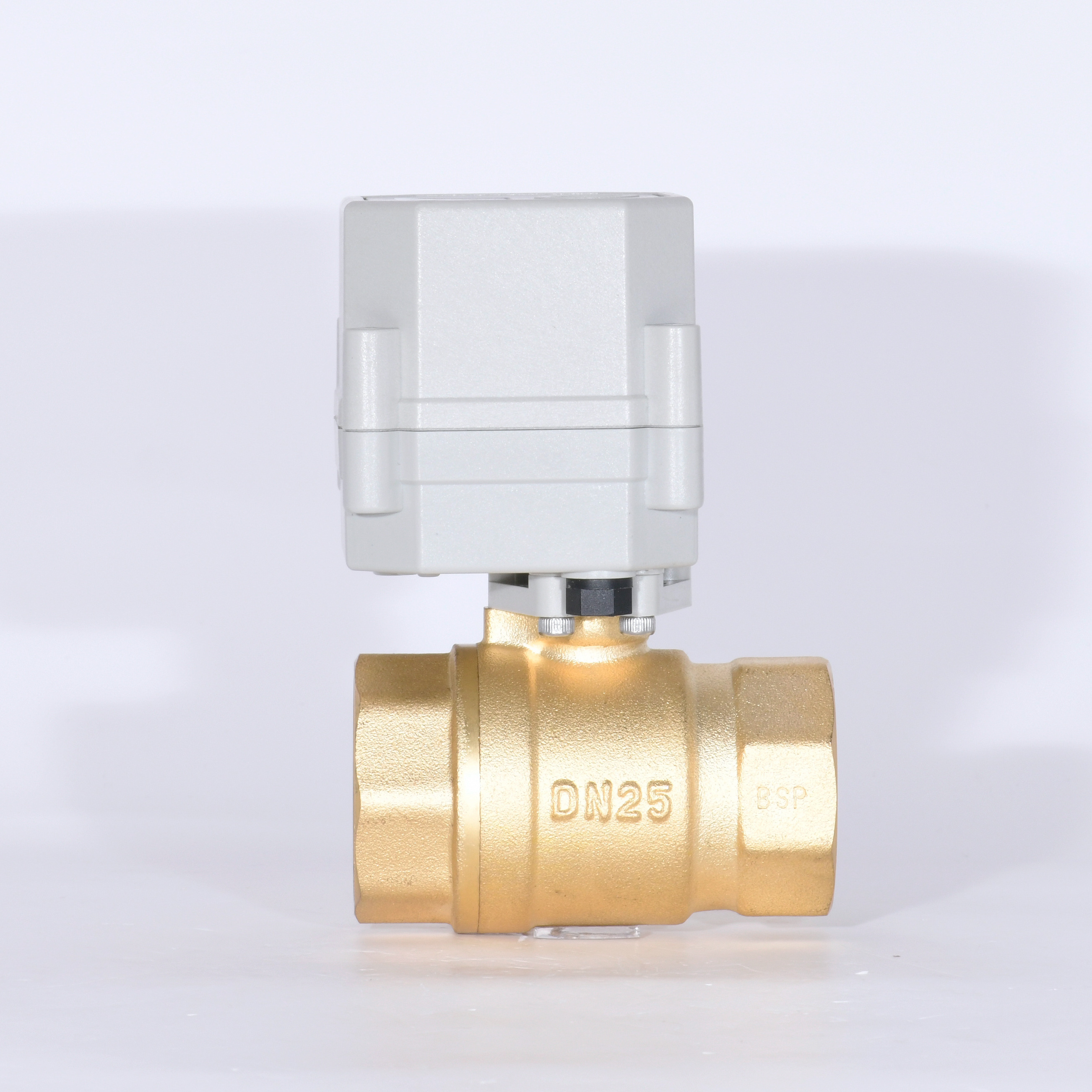 CWX-15N stainless steel brass BSP NPT motorized flow control valve 12V electric actuator ball valve 12v 24v 110v 220v