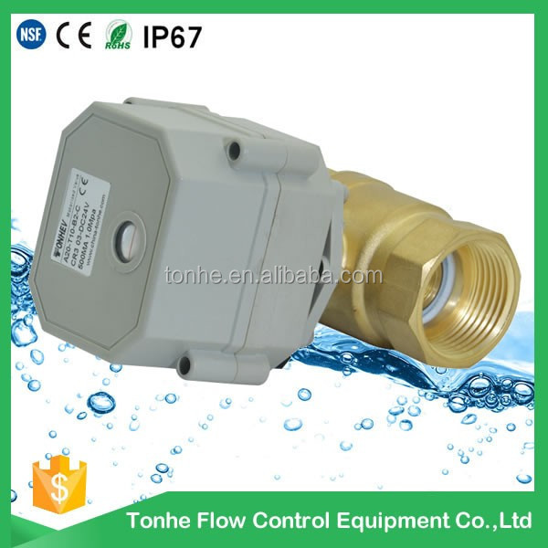 2 way 1'' 4-20mA stainless steel 304 Proportional electric Actuator Ball Valve