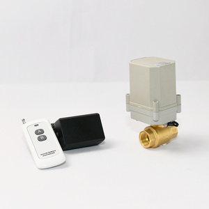 Wireless electric radiator control water valve automatic water shut off wireless remote valve