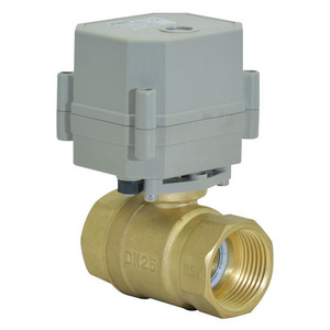 A20-T25-B2-C 1" DN25 CR303 DC12V/24V motorized automatic water shut off valve