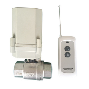 new! DN15 stainless steel wireless remote control motorized valve