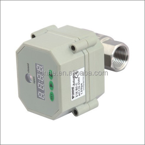 Timer Controlled Automatic Drainage Ball Valve with CE (S20-S2-C)