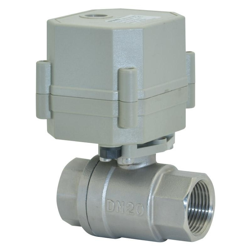 2 way 1'' 4-20mA stainless steel 304 Proportional electric Actuator Ball Valve