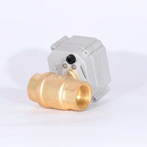 TONHE IP67 3/4" NPT Brass Electric Solenoid Valve 220VAC FKM Seal N.C. (Air, Gas, Fuel.)