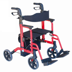 Lightweight Aluminum Used Manual Wheelchair Rollator Walker For Sale