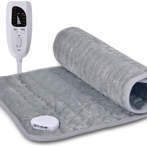 Factory Extra Large 12x24" Heating Pad Office Mini Dual Control Heated Under Thermal Heating Electric Blanket