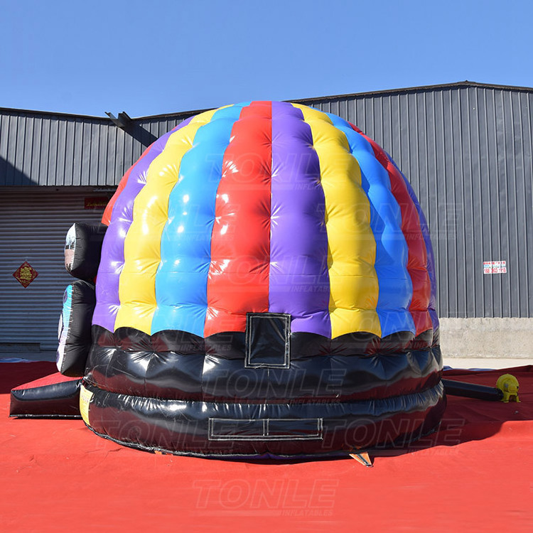 Custom giant music dancing disco inflatable bouncy castle for sale