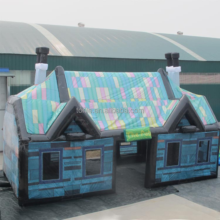 custom PVC inflatable irish pub/inflatable bar tent for sale