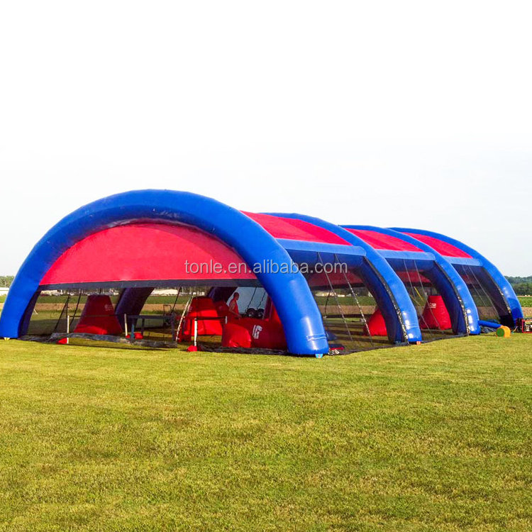 Customized Large inflatable paintball bunkers area for sale, cheap price inflatable paintball field