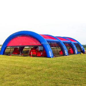 Customized Large inflatable paintball bunkers area for sale, cheap price inflatable paintball field